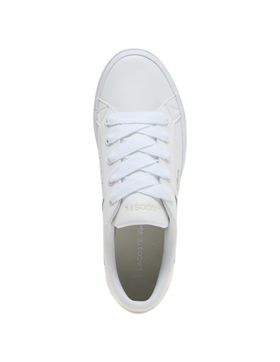Tenis lacoste ziane platform para mujer