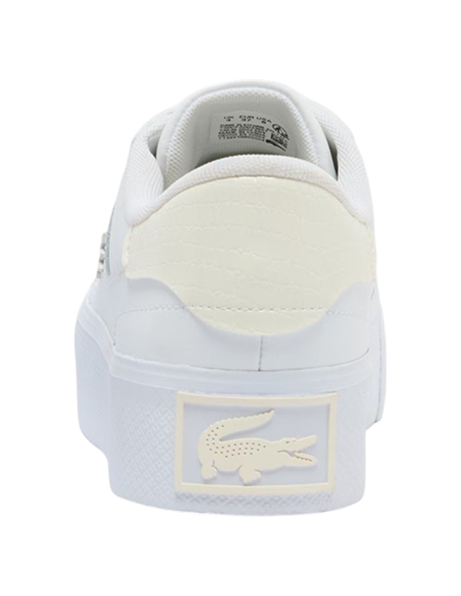 Tenis lacoste ziane platform para mujer