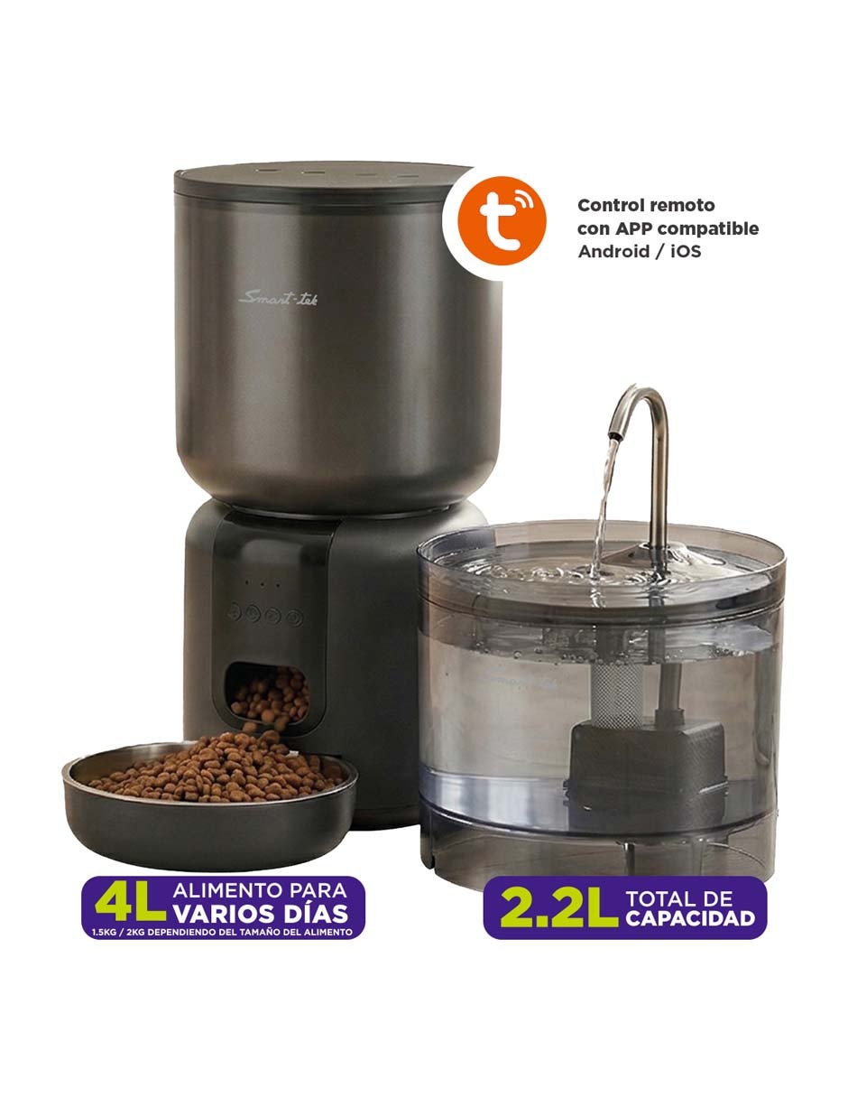 Alimentador automático para perro y gato 4