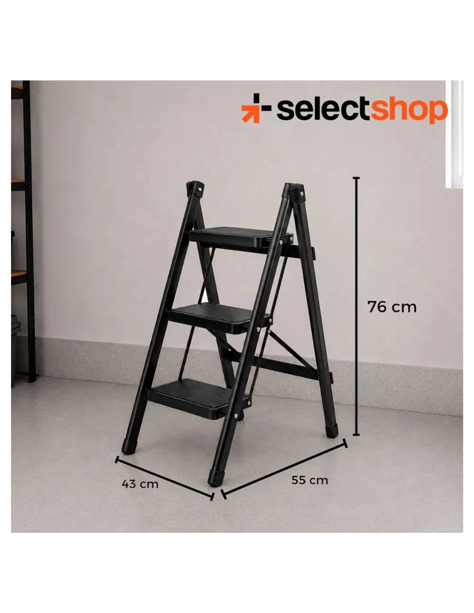 Escalera de tijera de acero 7