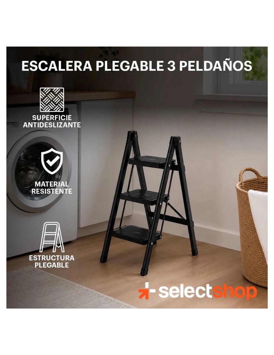 Escalera de tijera de acero 6