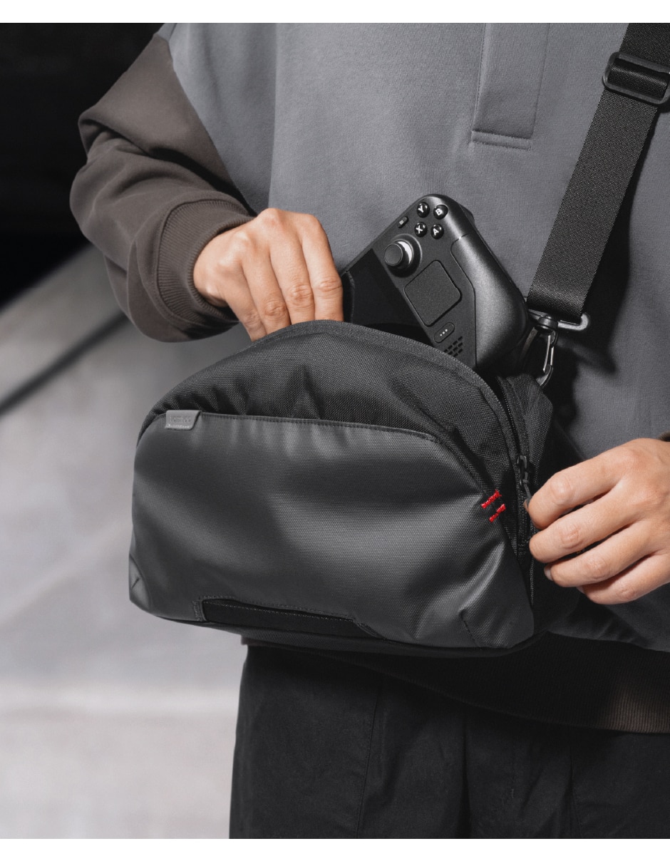 Mochila para consola bandolera impermeable 3