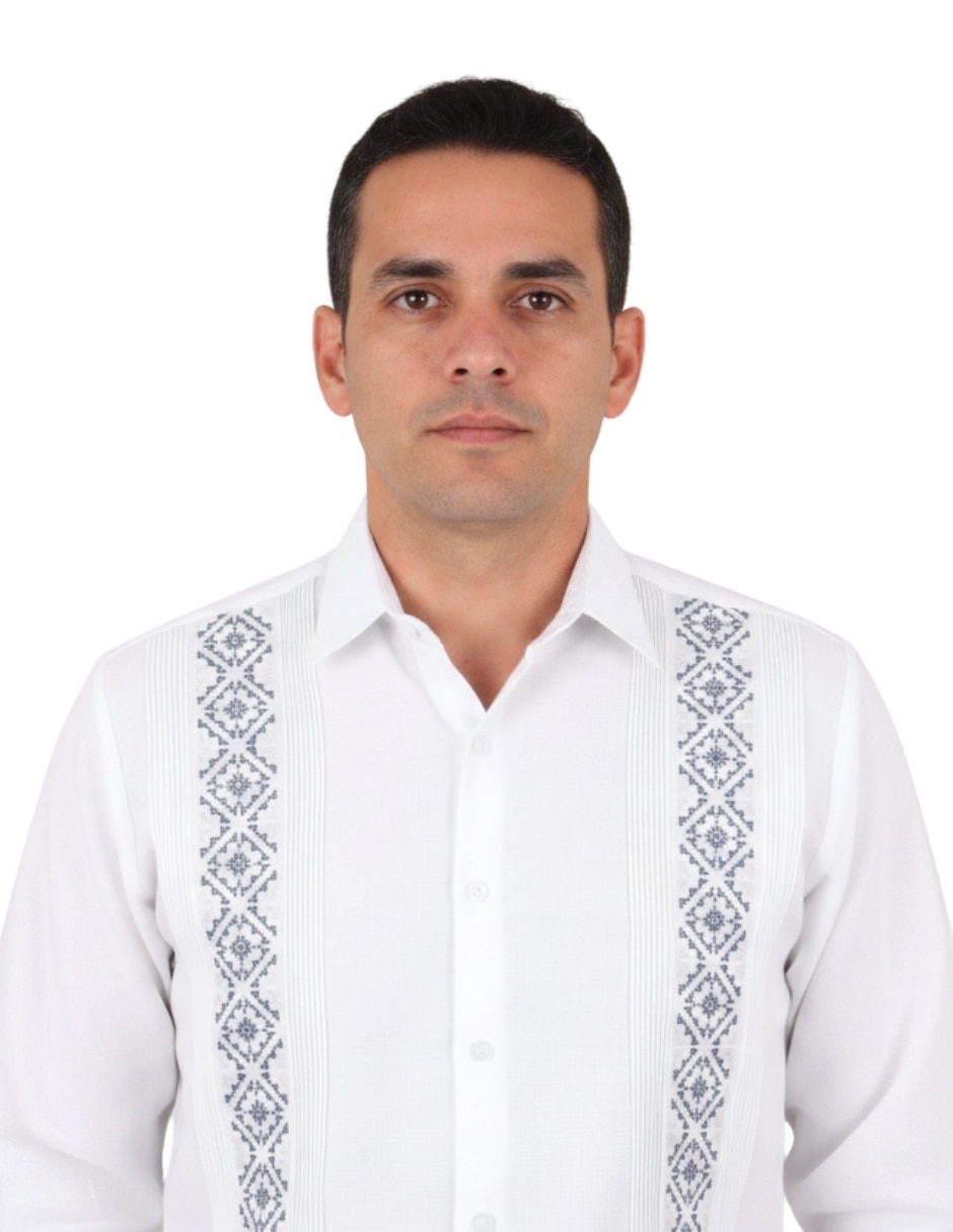Guayabera manga larga para hombre 2