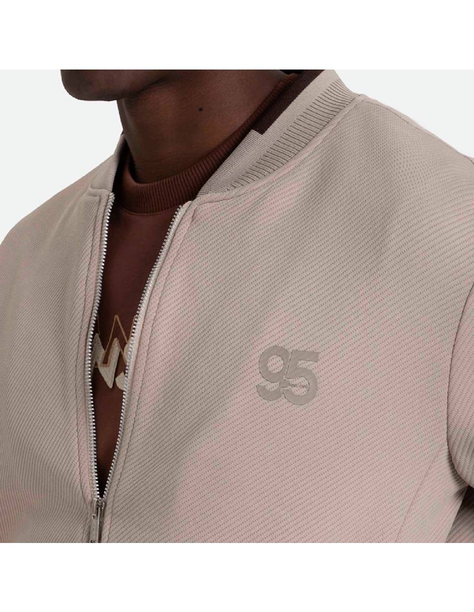 Chamarra bomber con bolsillos para hombre 3