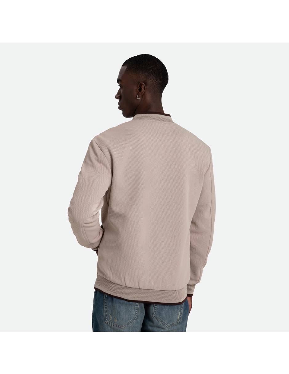 Chamarra bomber con bolsillos para hombre 5