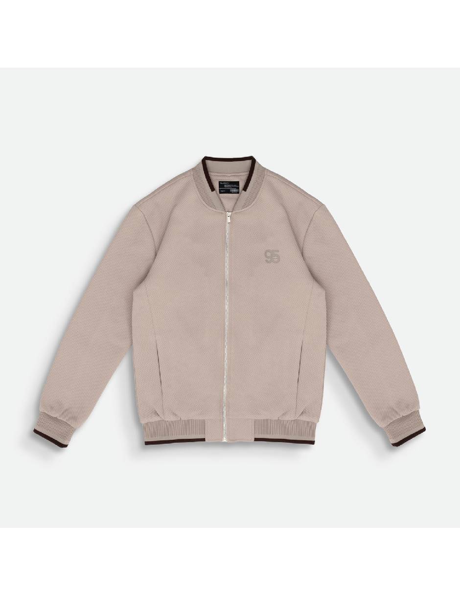 Chamarra bomber con bolsillos para hombre 6