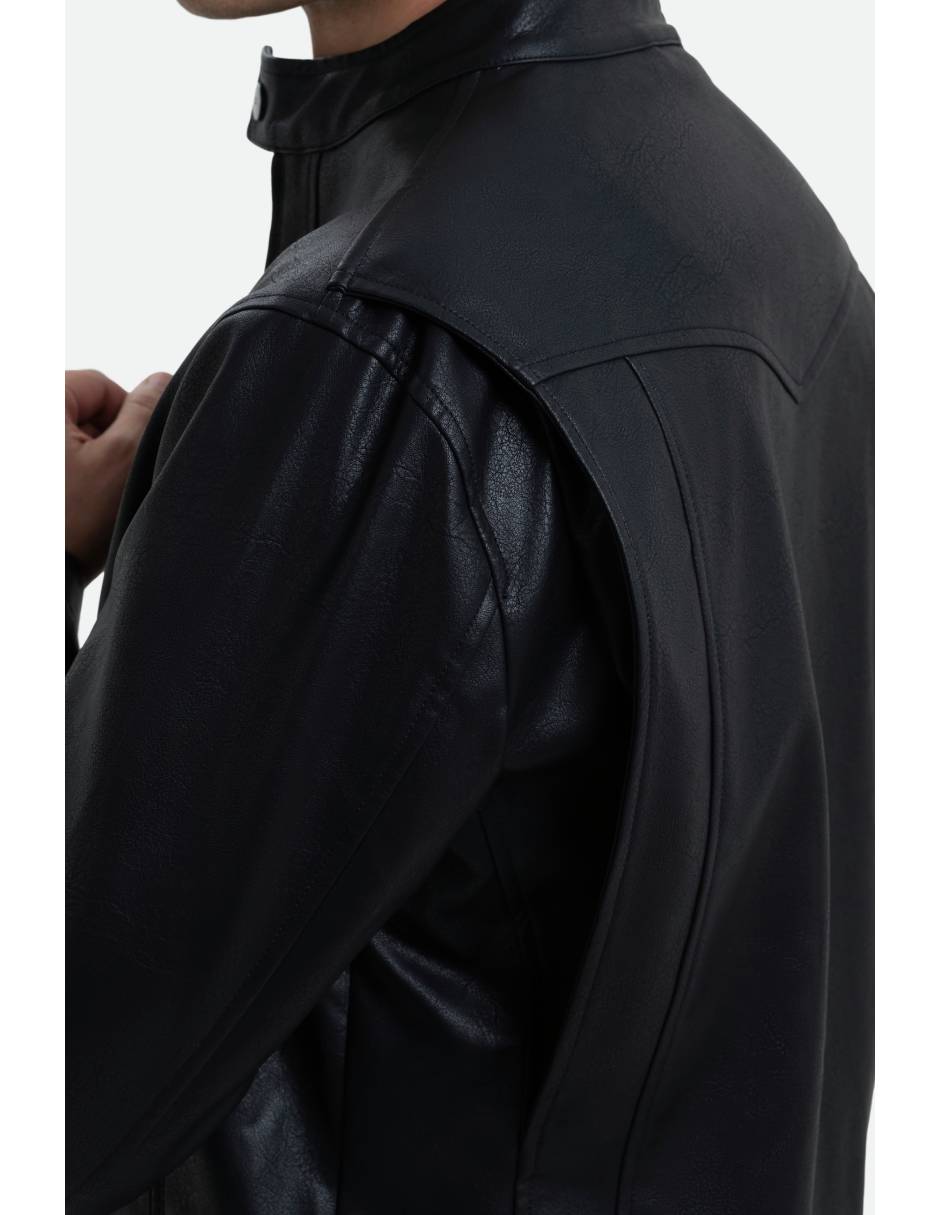 Chamarra casual con bolsillos para hombre 3