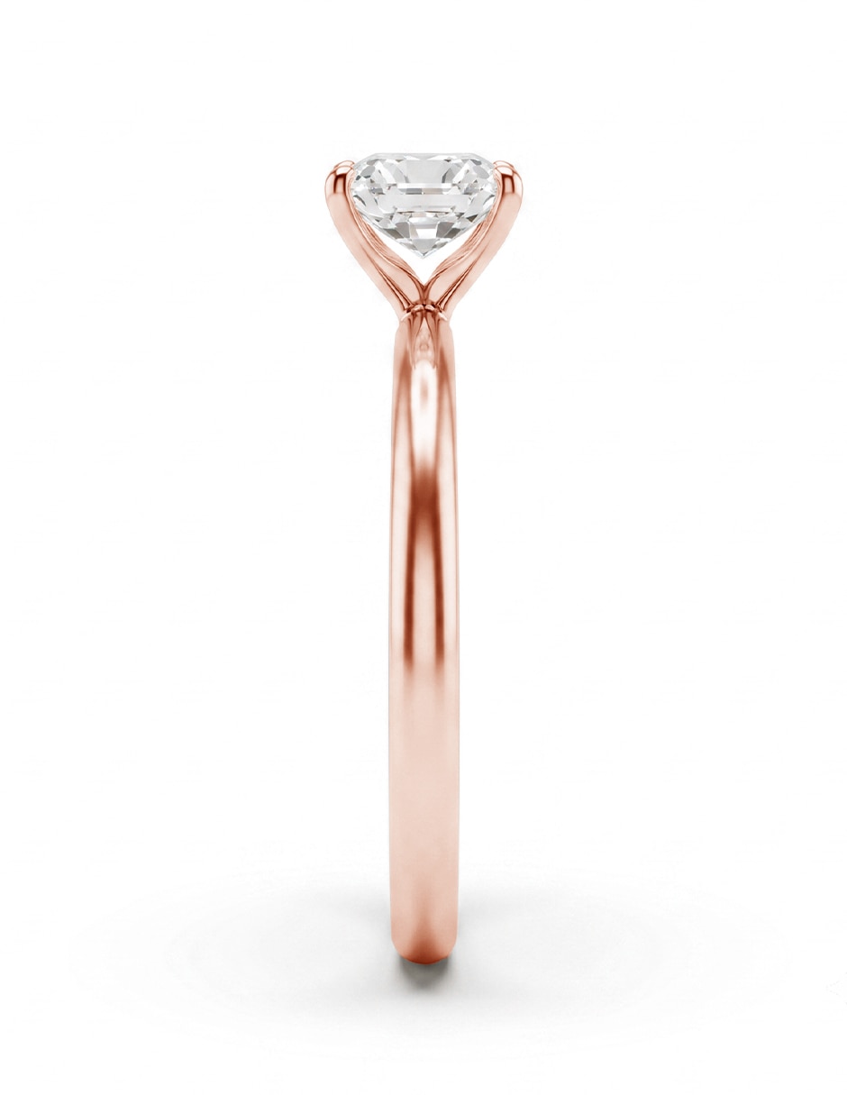Anillo de compromiso de oro 14 k 3