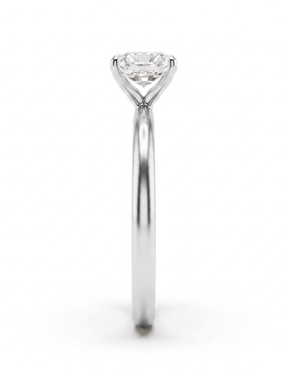 Anillo de compromiso de oro 18 k 3