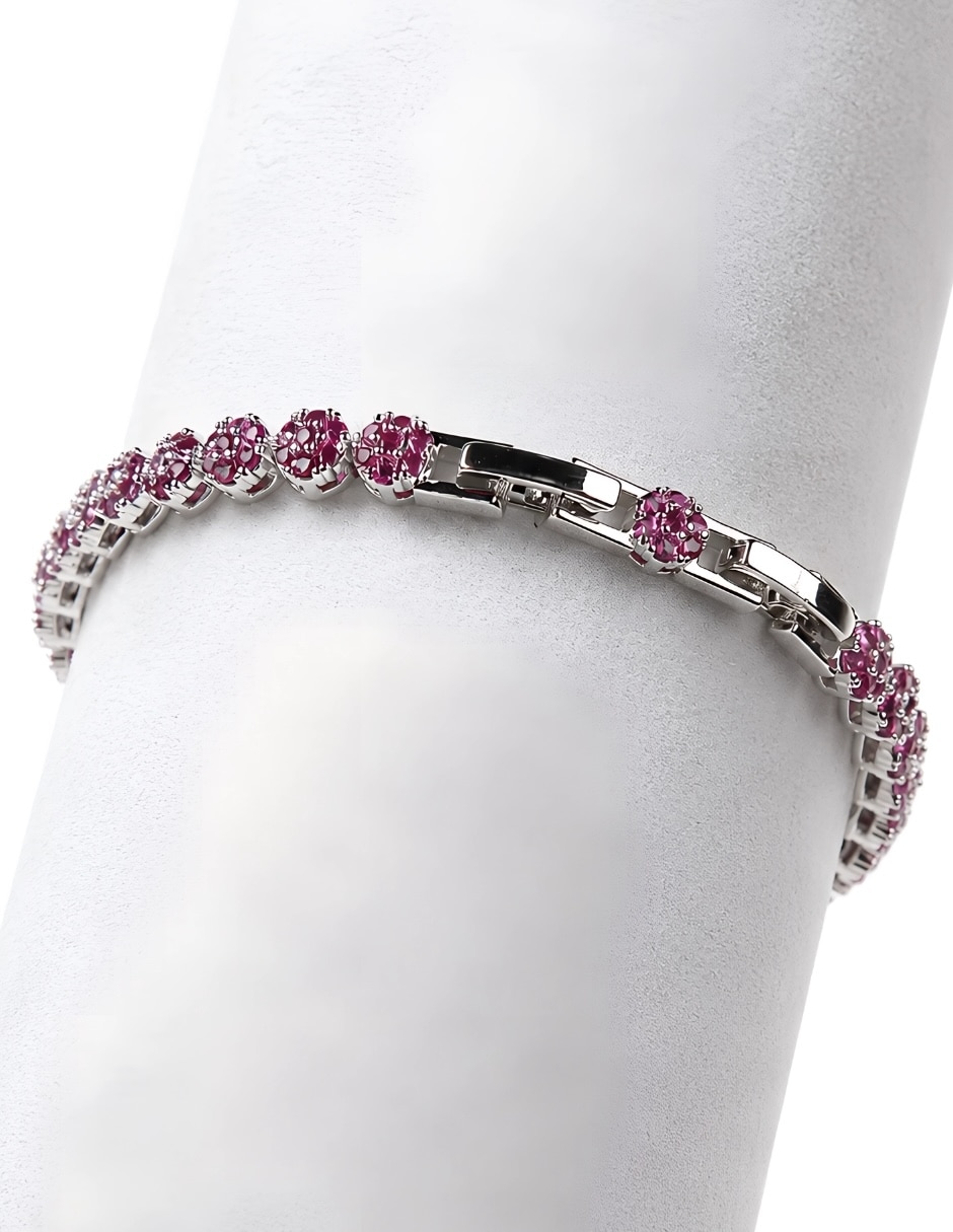 Pulsera con swarovski rosette 6