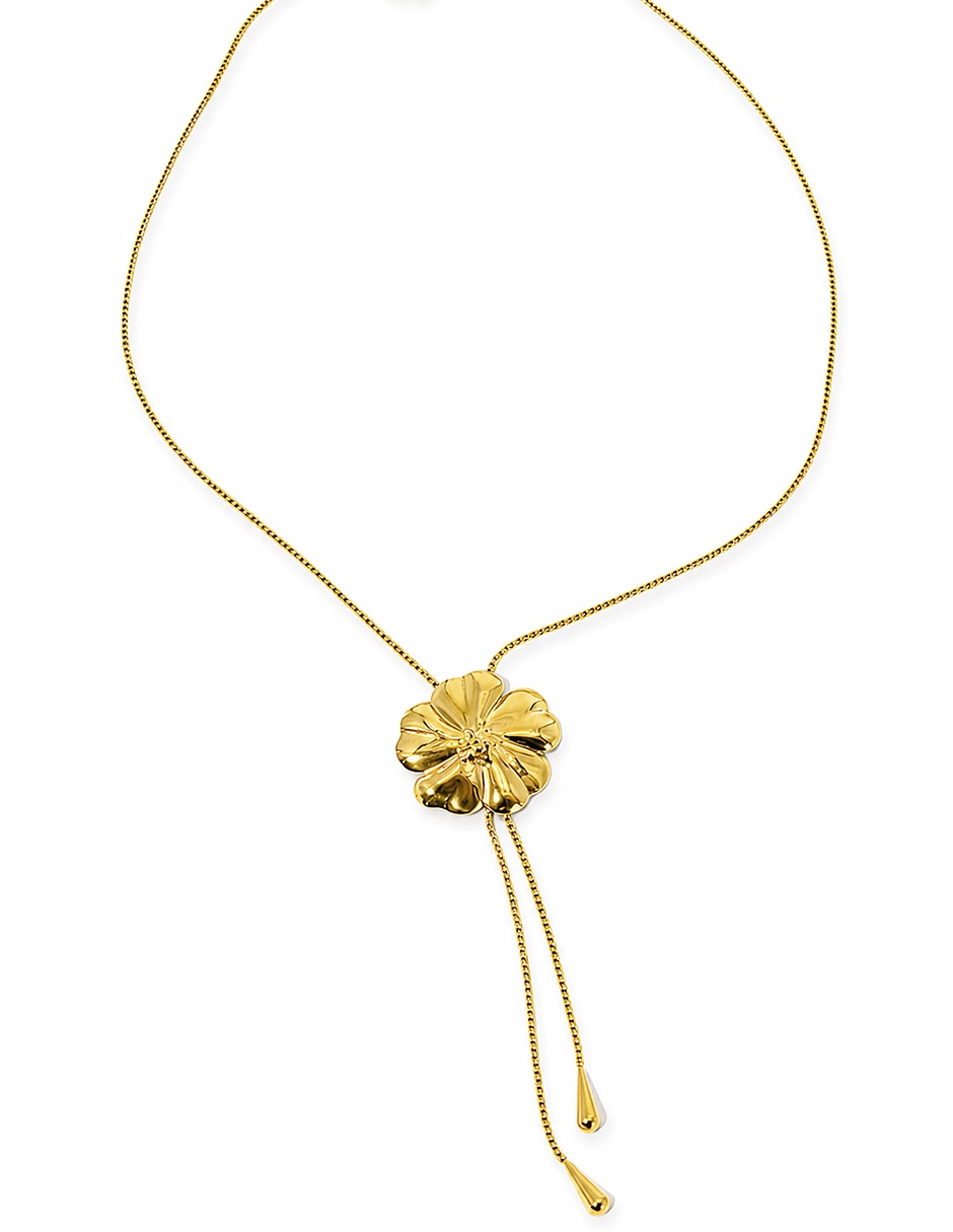 Collar de flor ivonne just