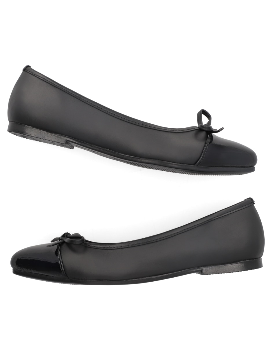 Balerina de piel para mujer 3