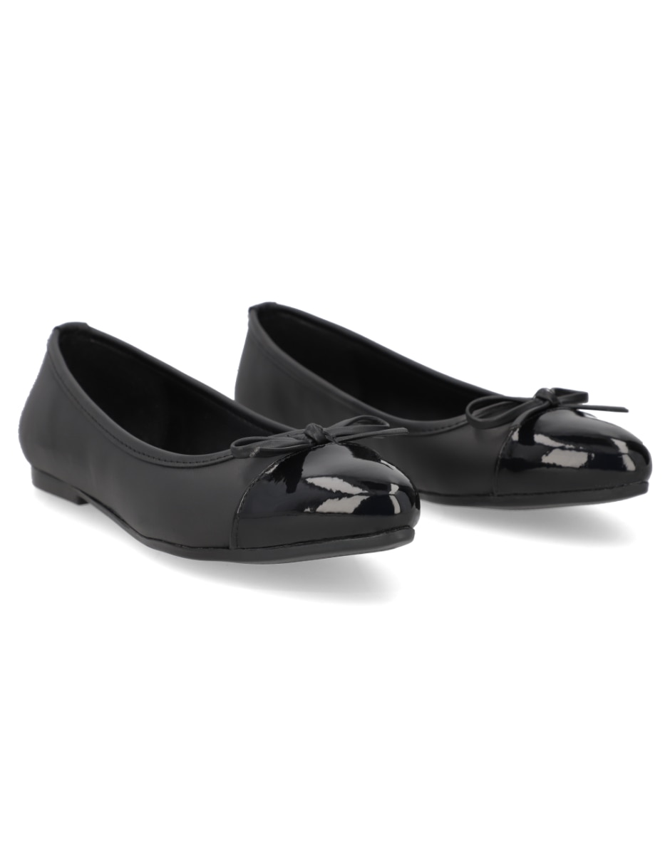 Balerina de piel para mujer 4