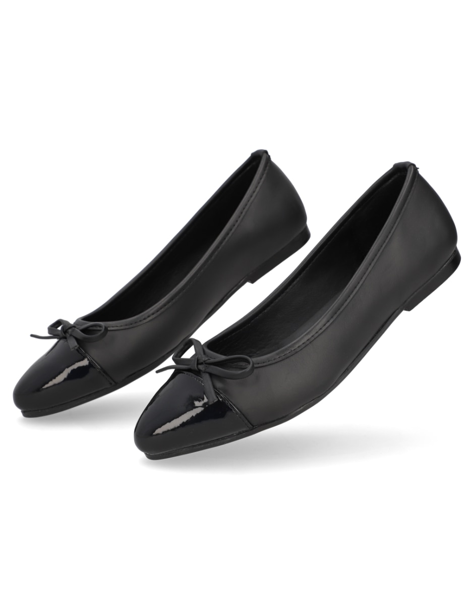 Balerina de piel para mujer 6