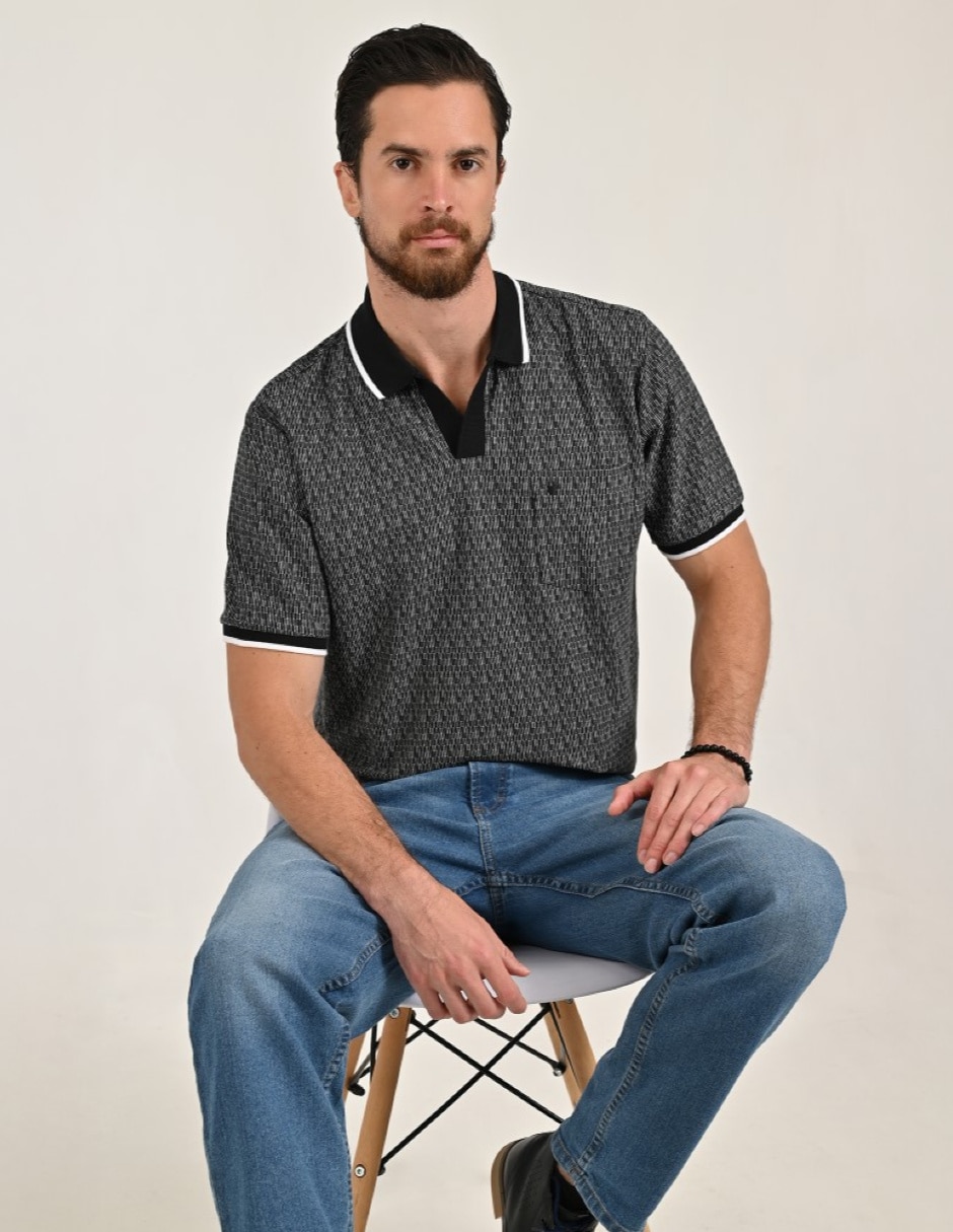 Playera tipo polo para hombre 6
