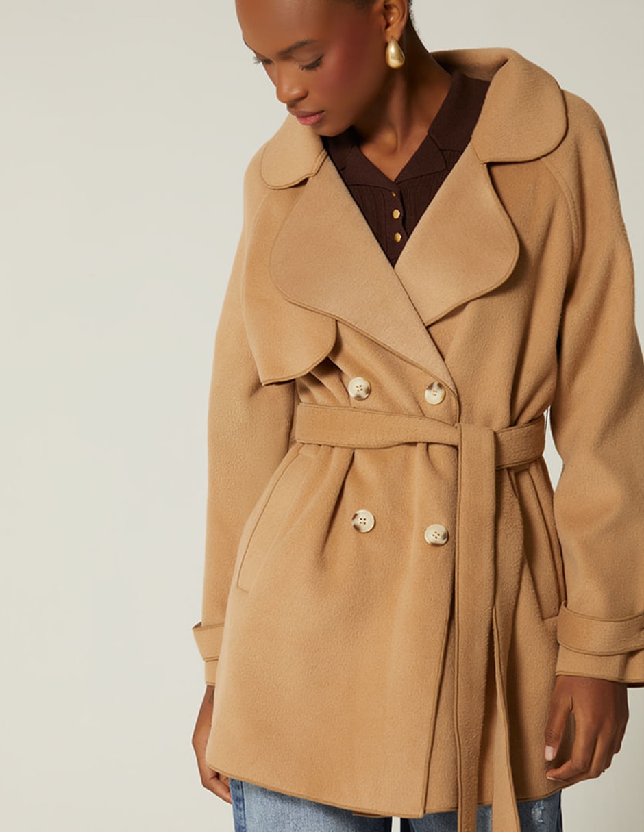 Gabardina con bolsillos para mujer Gabardina con bolsillos para mujer