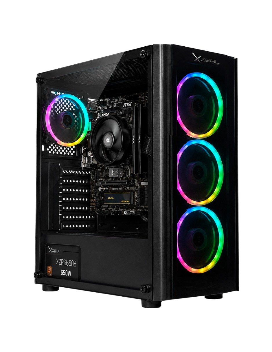 Computadora de escritorio PC-081-K AMD Ryzen 7 32 GB RAM 1 TB SSD 4
