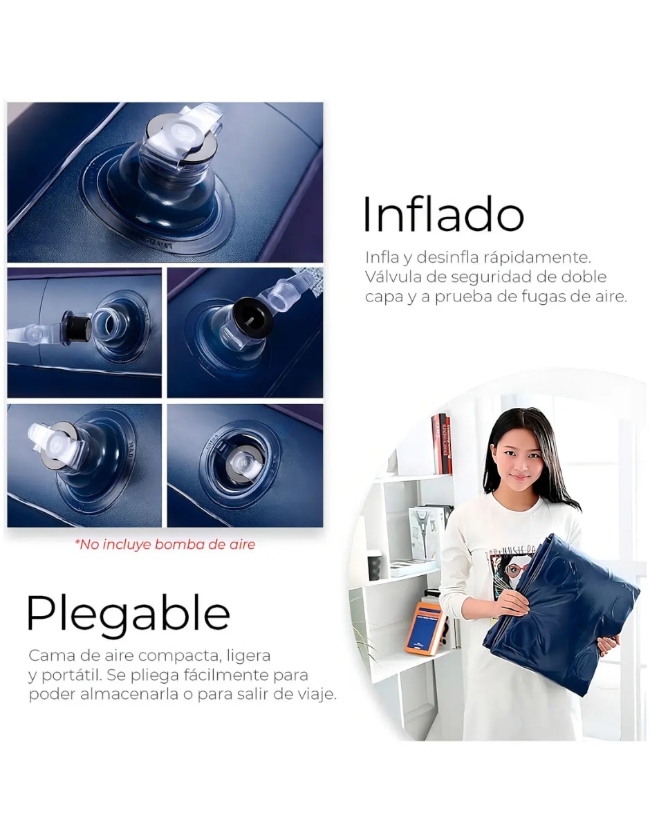 Colchón inflable Tight top 4