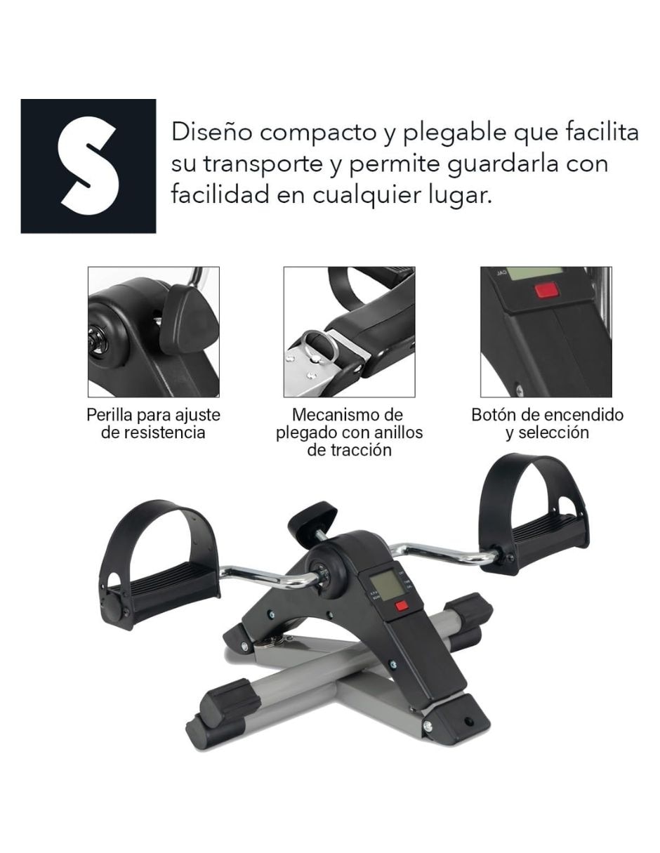 Mini bicicleta estática de metal 6
