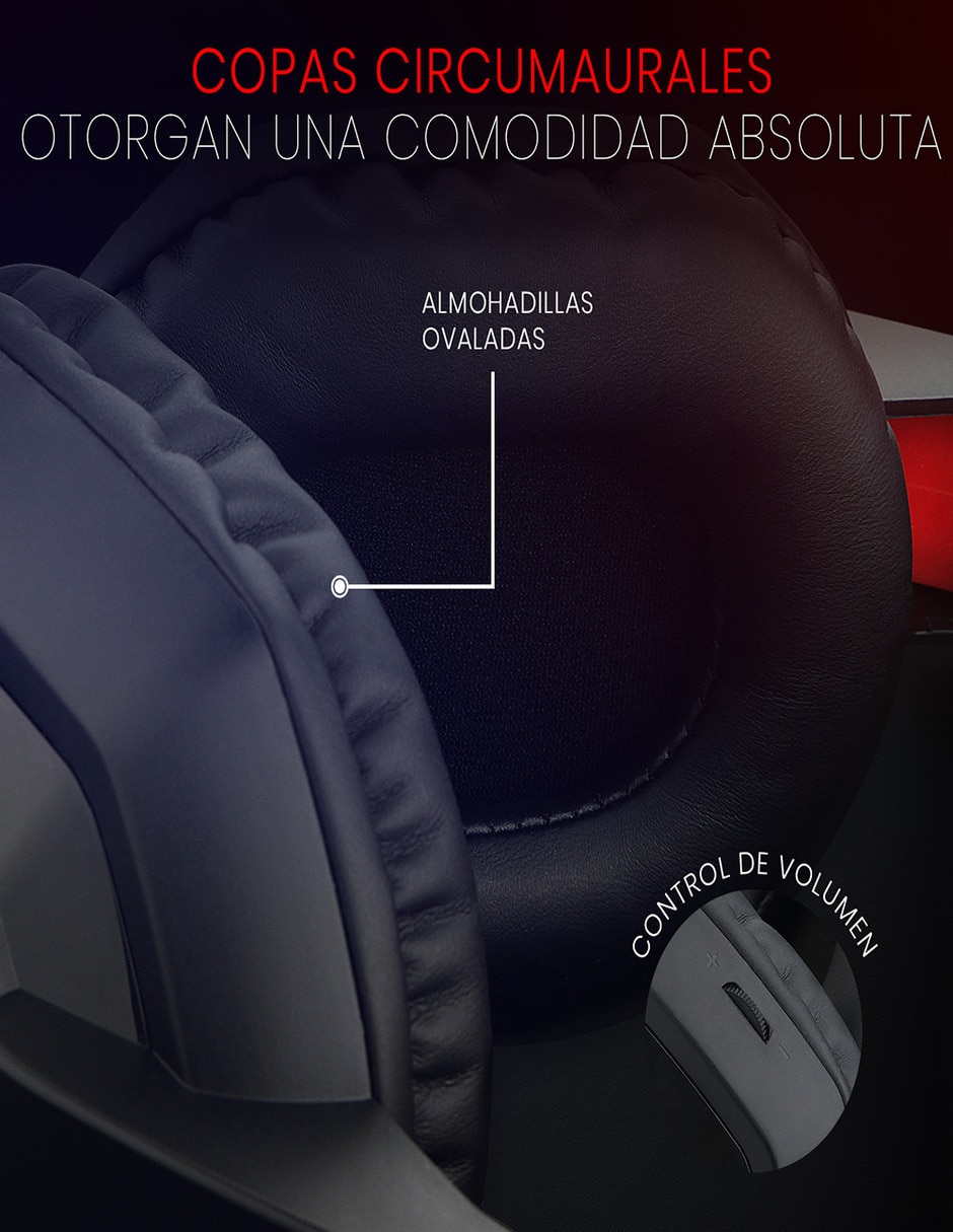 Audífonos gamer alámbricos H120 Ares 4