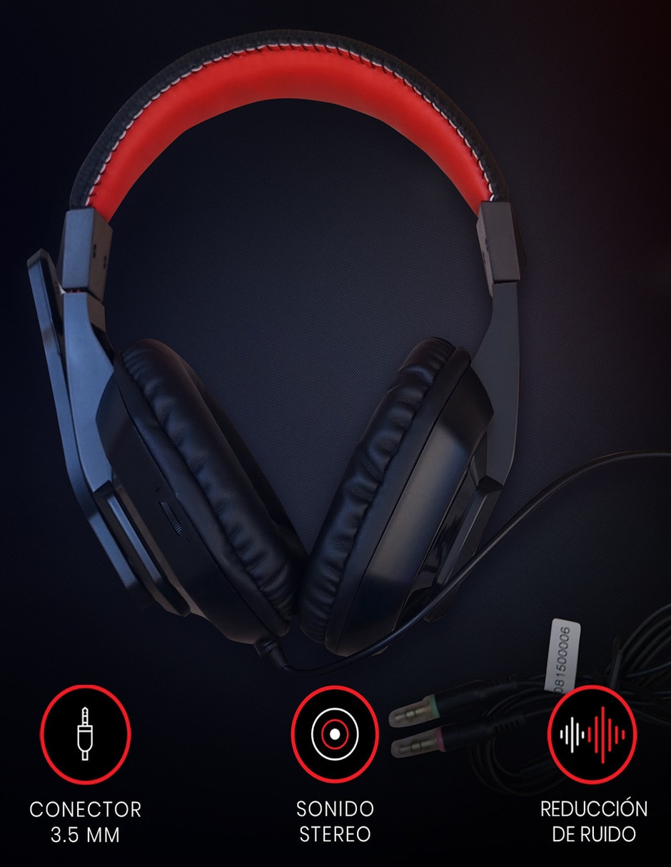 Audífonos gamer alámbricos H120 Ares 2