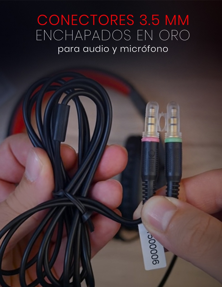 Audífonos gamer alámbricos H120 Ares 6