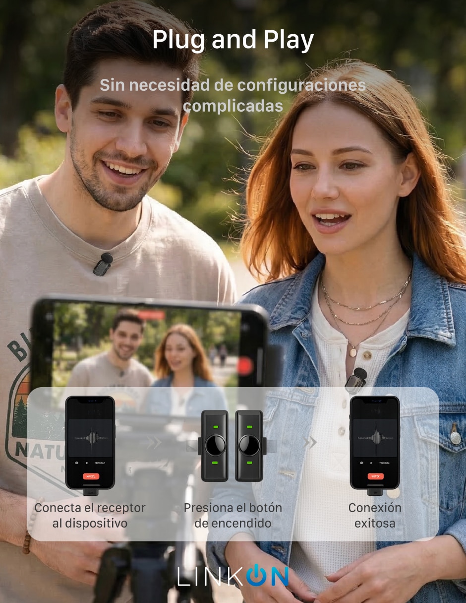 Micrófono Mik-Lite Conexión inalámbrica 2