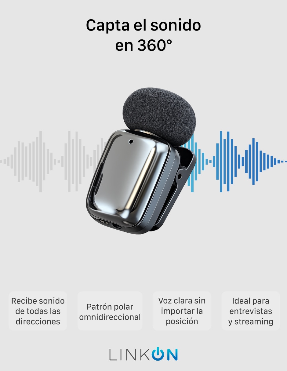 Micrófono Mik-Lite Conexión inalámbrica 7