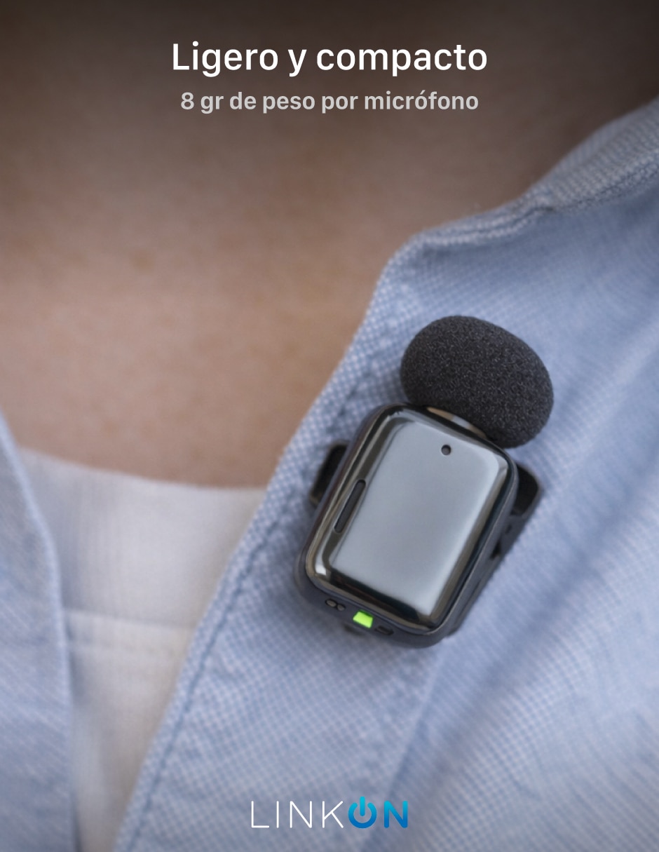 Micrófono Mik-Lite Conexión inalámbrica 8