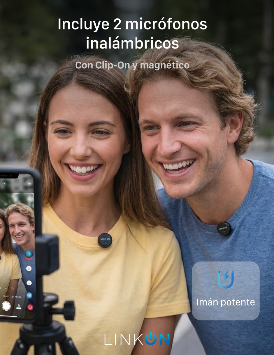 Micrófono Mik-One Conexión inalámbrica 3