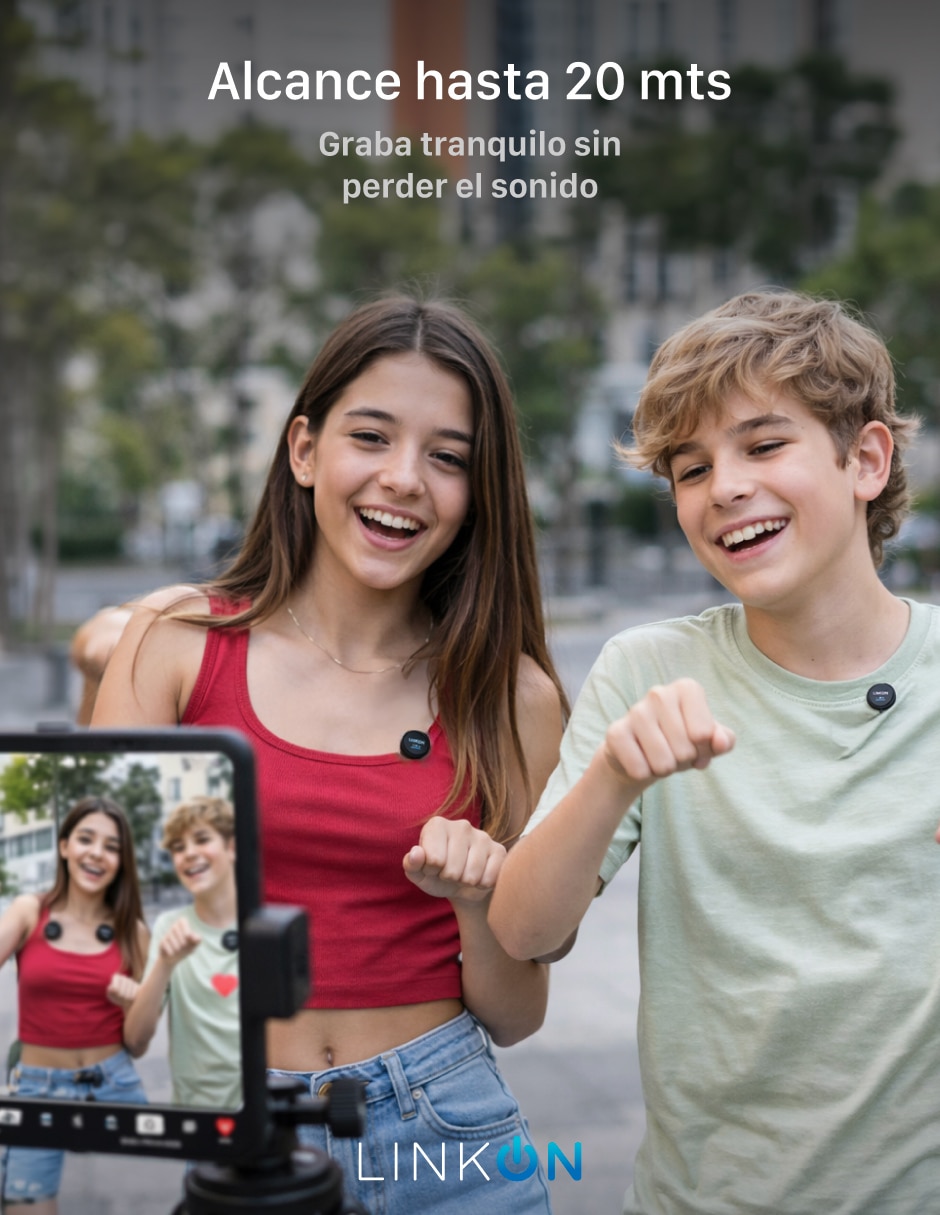 Micrófono Mik-One Conexión inalámbrica 9