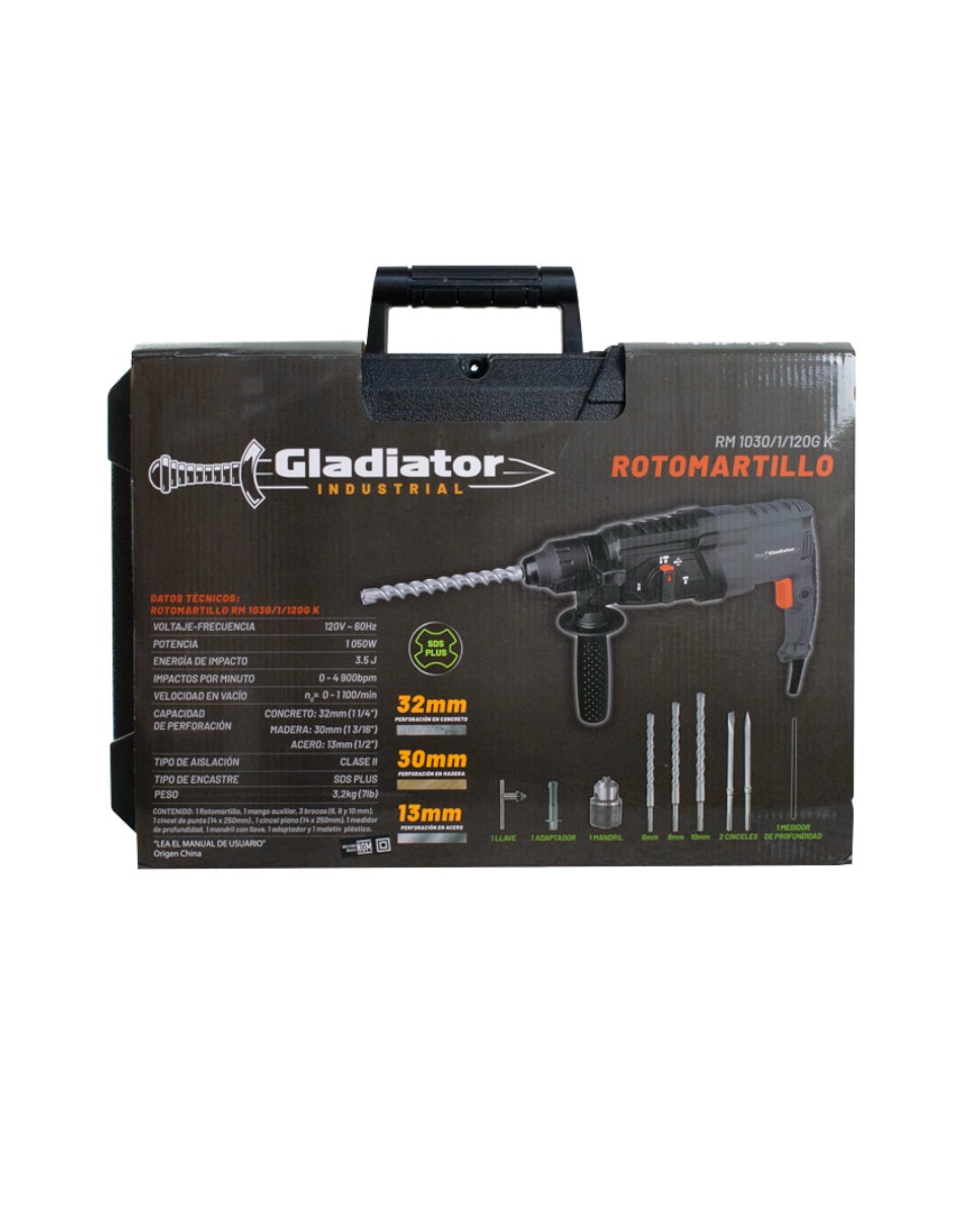 Rotomartillo neumático Rm 1030/1/120G k 1050 W 5