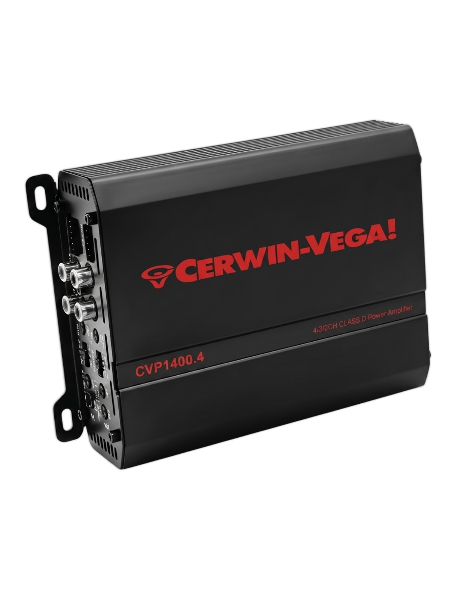 Amplificador Cerwin Vega CVP1400.4 de 0.2-6.0 V