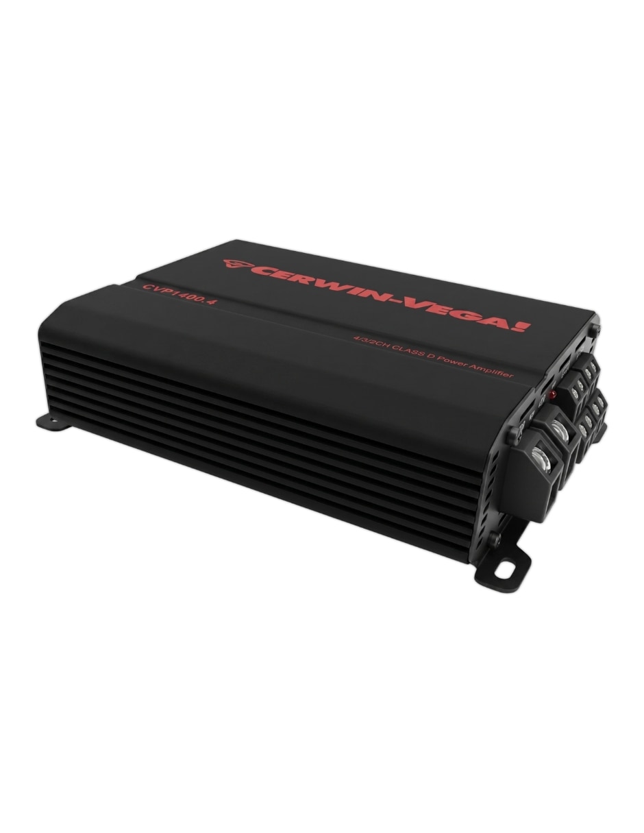 Amplificador Cerwin Vega CVP1400.4 de 0.2-6.0 V