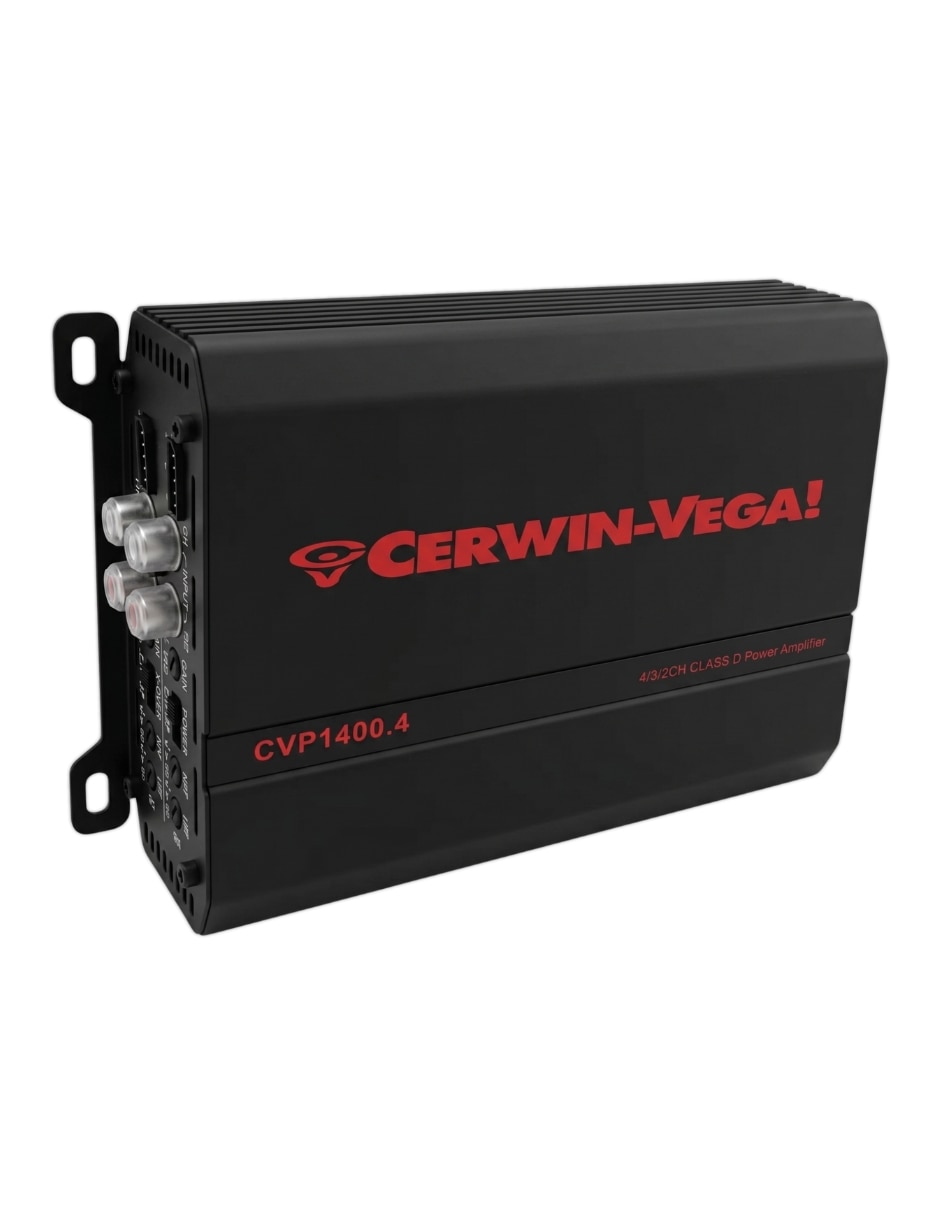 Amplificador Cerwin Vega CVP1400.4 de 0.2-6.0 V