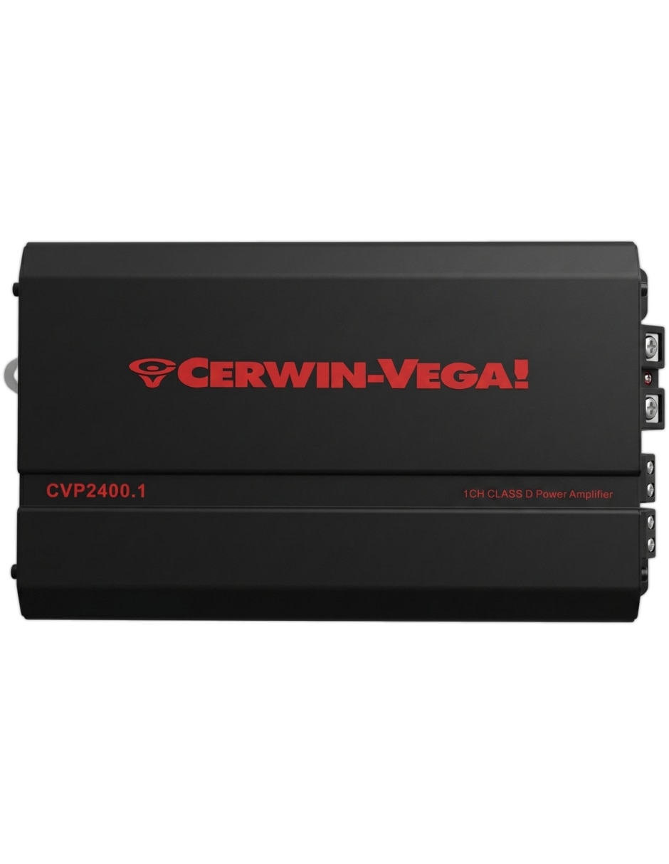 Amplificador Cerwin Vega CVP2400.1 de 0.2-6.0 V