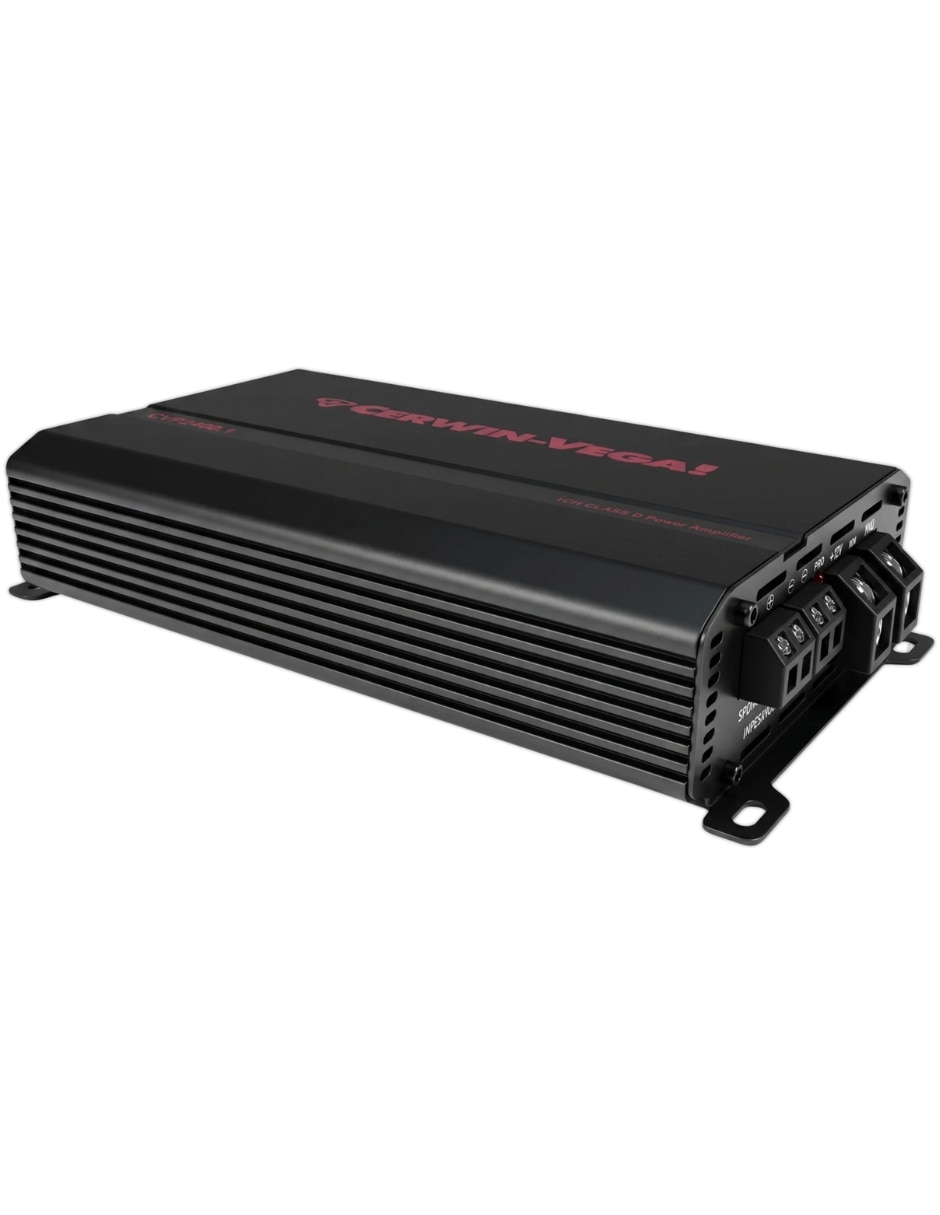Amplificador Cerwin Vega CVP2400.1 de 0.2-6.0 V