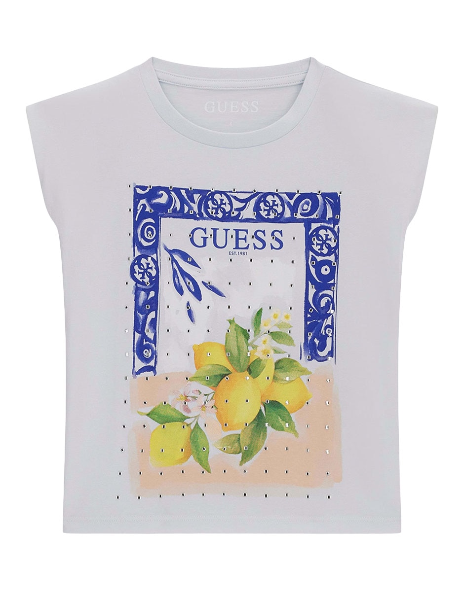 Playera manga corta para niña Playera manga corta para niña