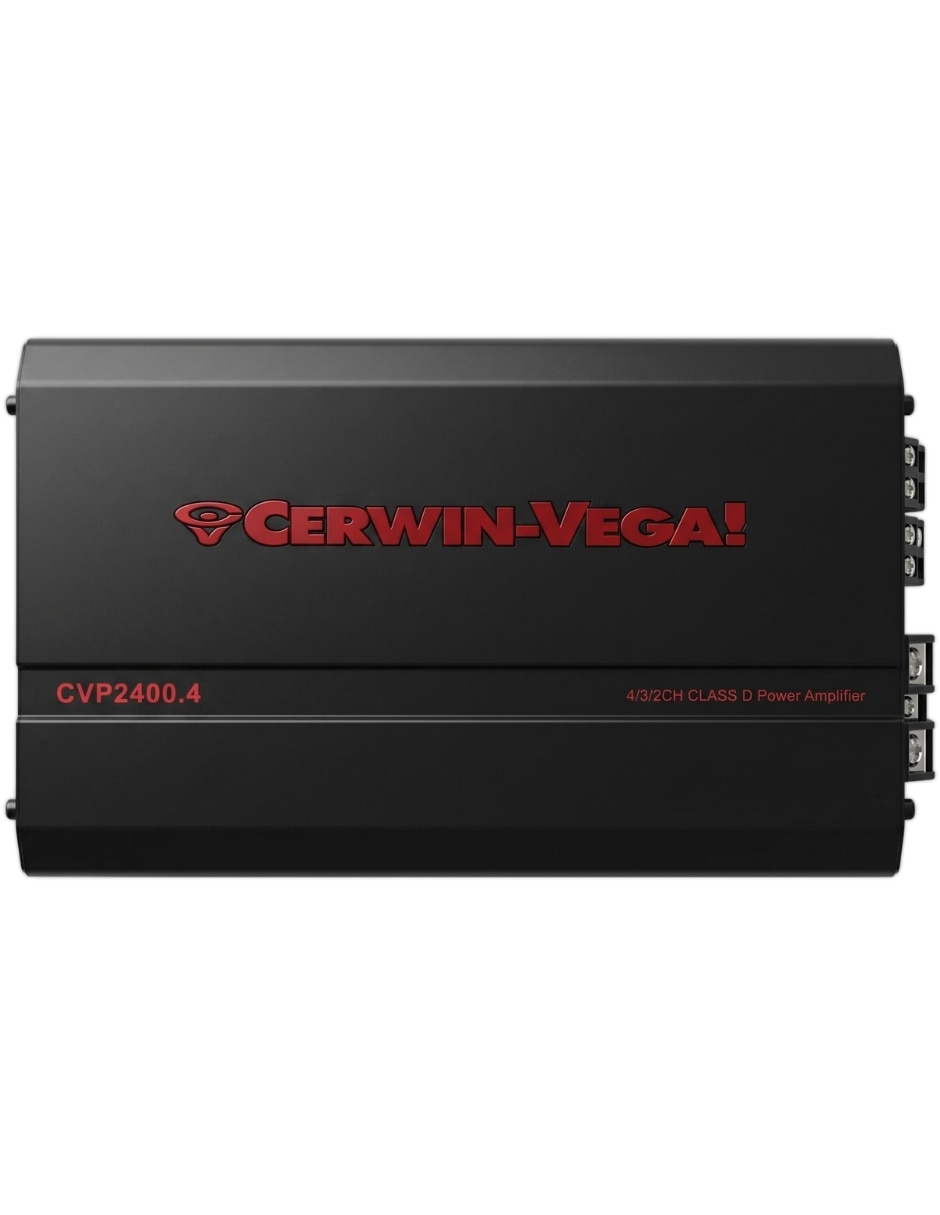 Amplificador Cerwin Vega CVP2400.4 de 0.2-6.0 V