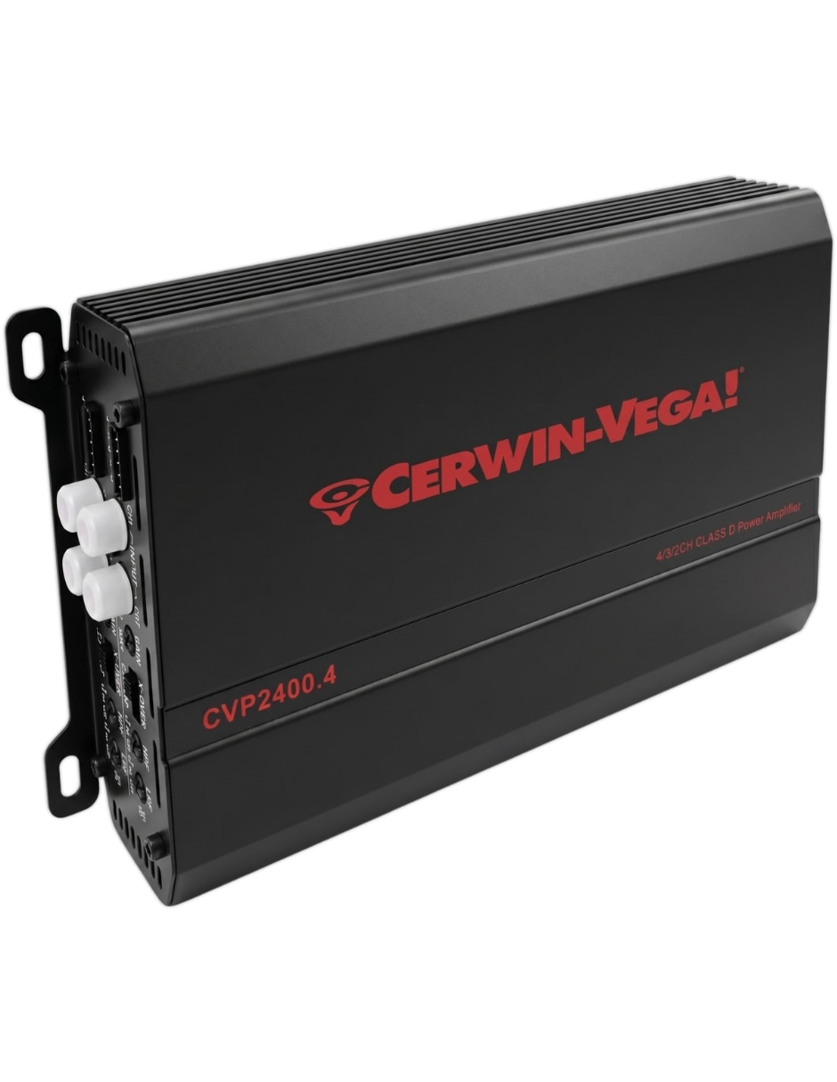 Amplificador Cerwin Vega CVP2400.4 de 0.2-6.0 V