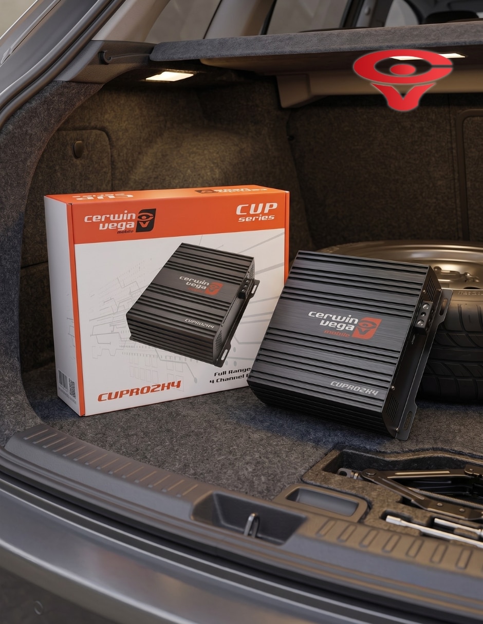 Amplificador Cerwin Vega CVPRO2K4 de 0.2-6.0 V
