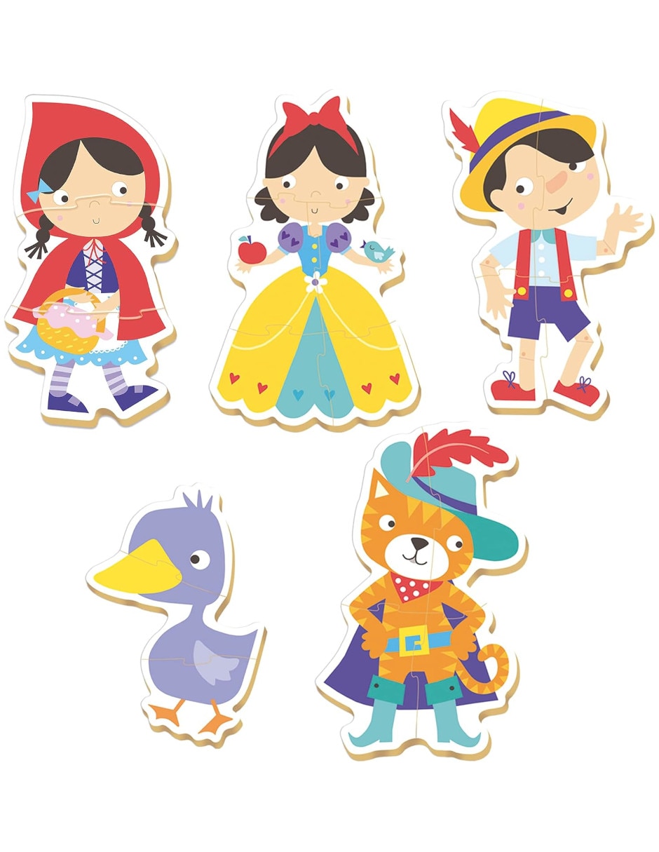 Cuentos baby puzzles érase una vez educa 19 piezas