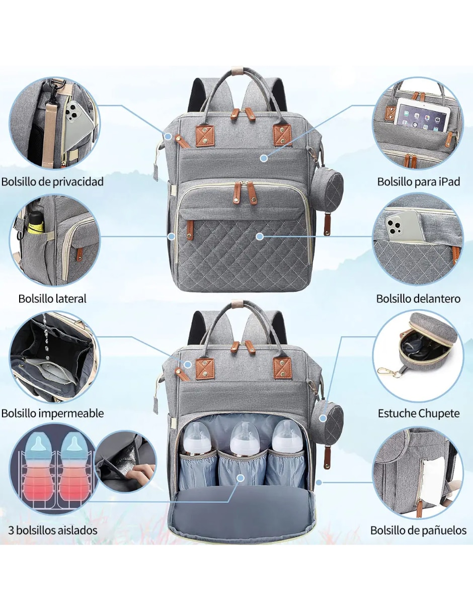 Pañalera backpack 3