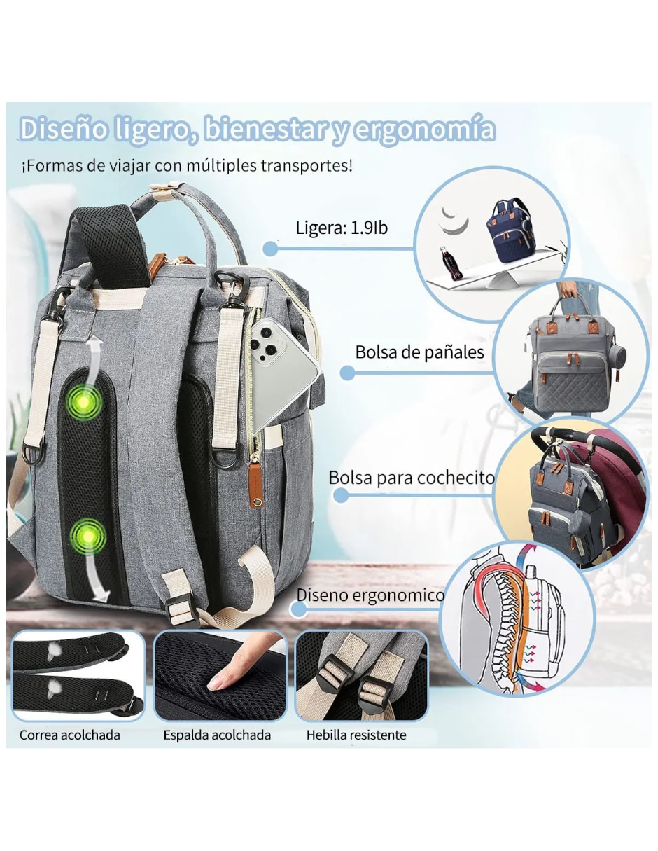Pañalera backpack 4