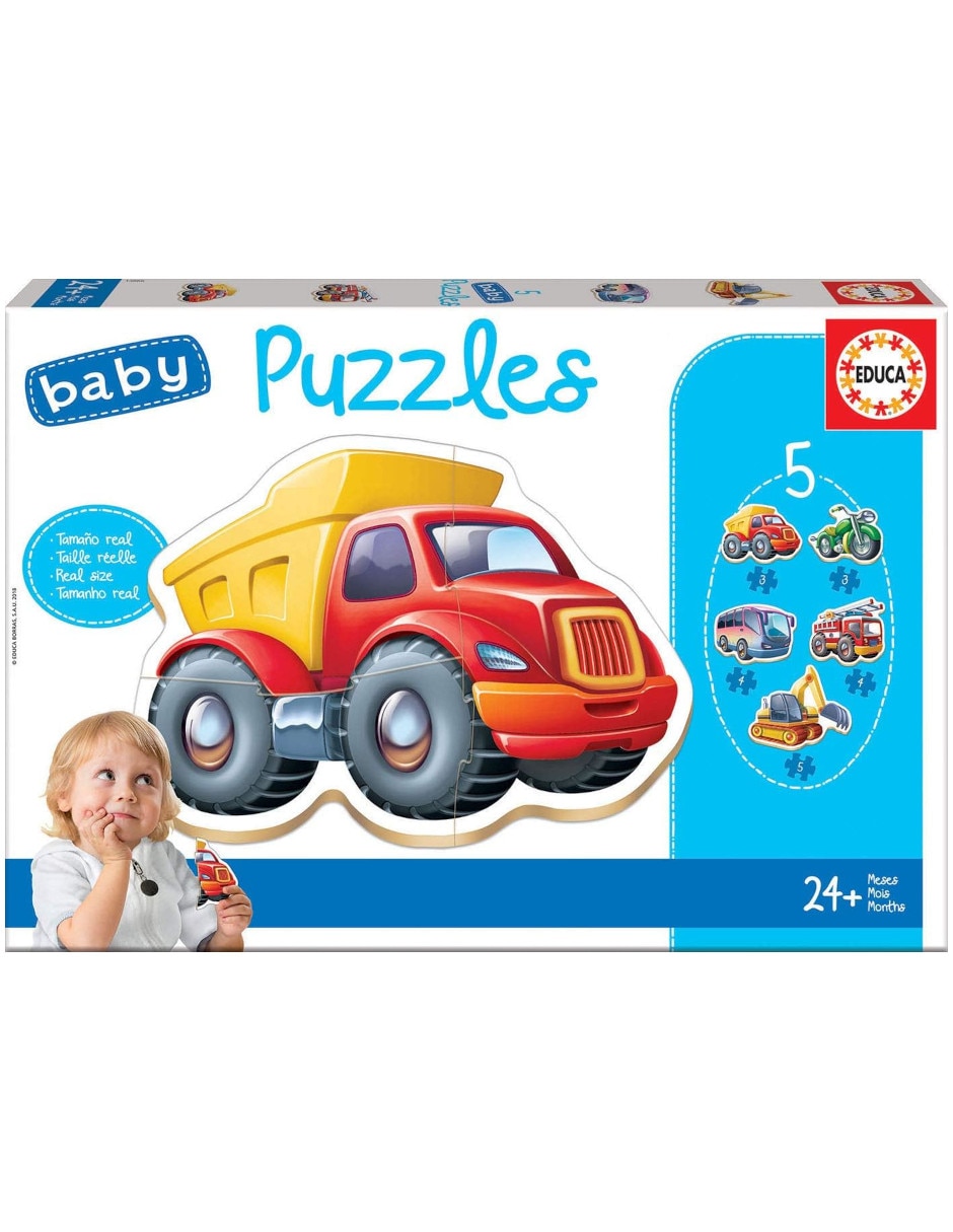 Vehículos baby puzzles vehículos 19 piezas Vehículos baby puzzles vehículos 19 piezas