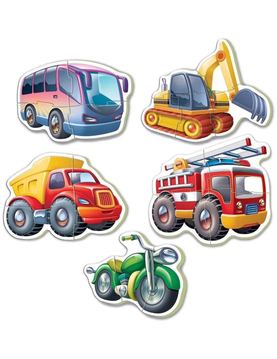 Vehículos baby puzzles vehículos 19 piezas 2