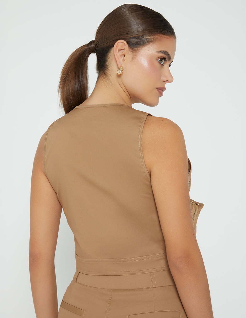 Chaleco de algodón para mujer 4