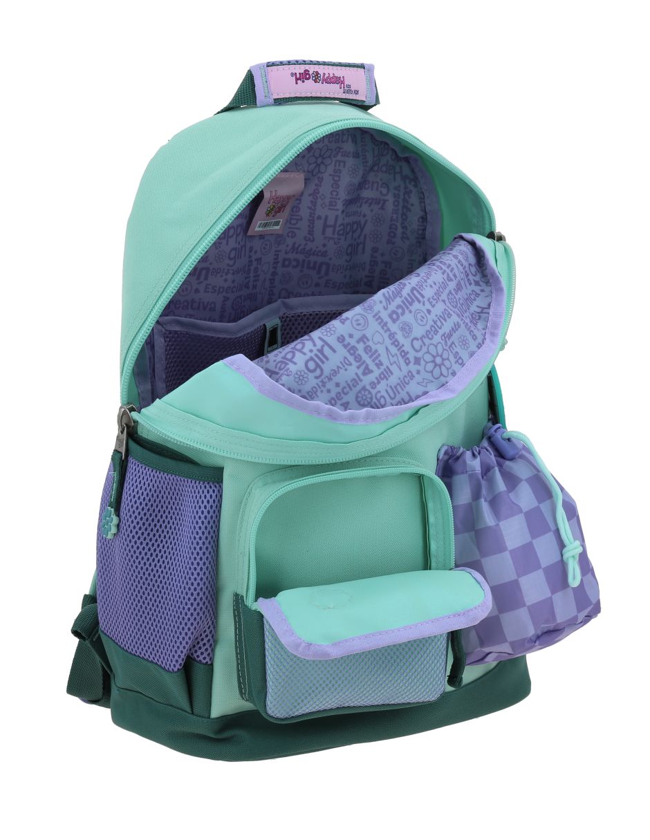 Mochila escolar Happy Girl Troc 5