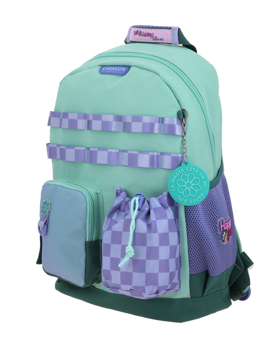Mochila escolar Happy Girl Troc 7