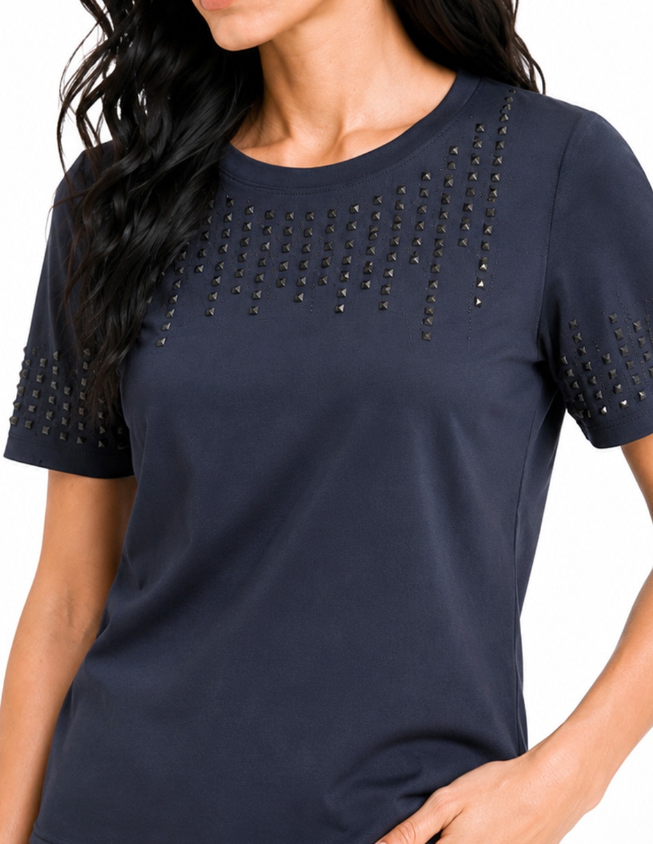 Blusa manga corta para mujer 2